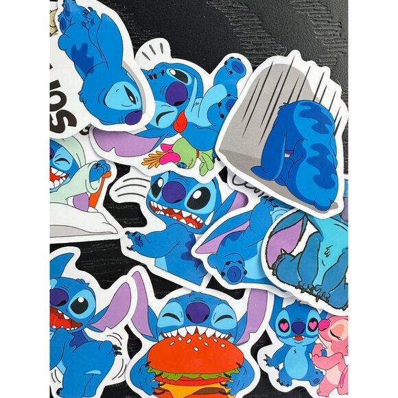 100 Lilo and Stitch Stickers | Waterproof Vinyl Pack - Picture 3 of 10